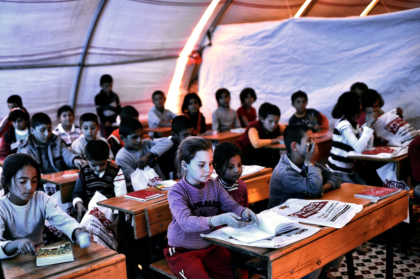 اللاجئون السوريون: تقييم نفسي اجتماعي للتهجير القسري بسبب الحرب